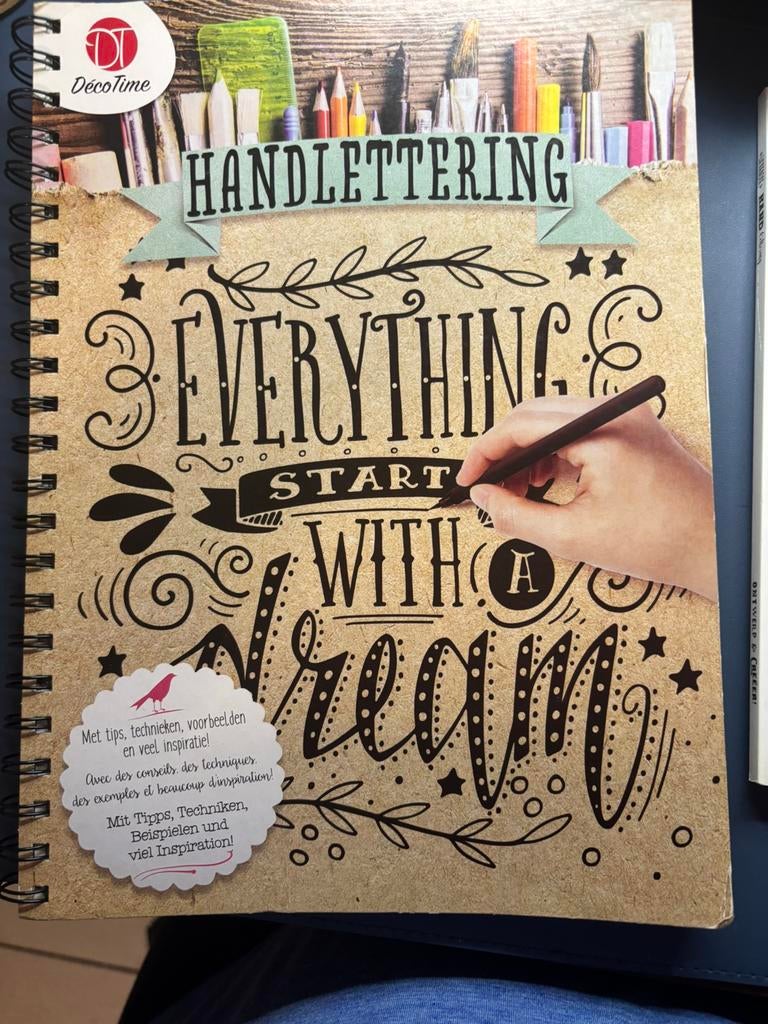3 Boeken Handlettering niet gebruikt, Livres, Loisirs & Temps libre, Enlèvement ou Envoi, Comme neuf, Dessin et Peinture