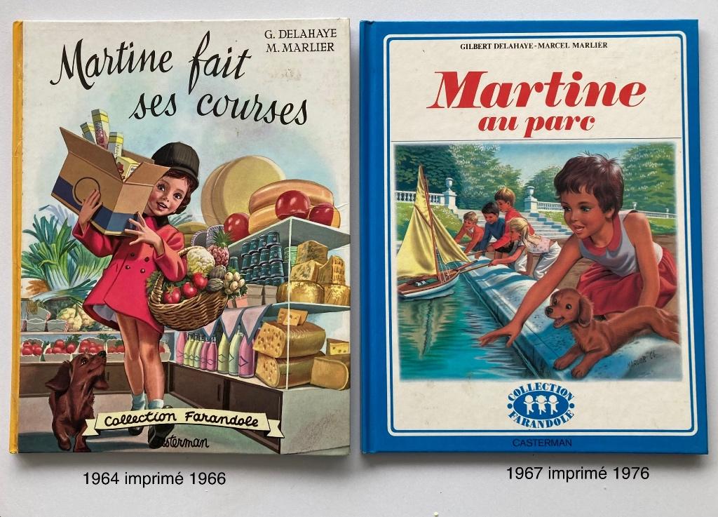 5 albums Martine édition Casterman - Marcel Marlier, Enlèvement ou Envoi, Utilisé, Marcel Marlier, Fiction général