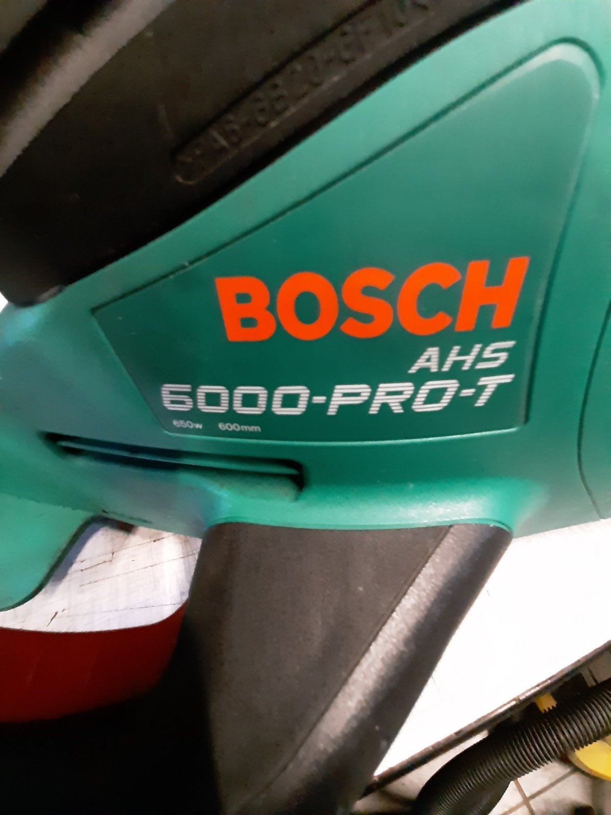 Taille-haie électrique Bosch AHS 6000-PRO-T, Jardin & Terrasse, Enlèvement, Utilisé, Électrique, Bosch