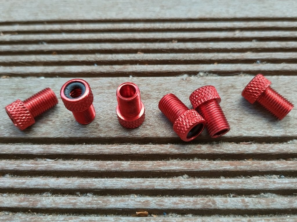 Presta-Schrader rode ventieladapters, Fietsen en Brommers, Ophalen of Verzenden, Nieuw