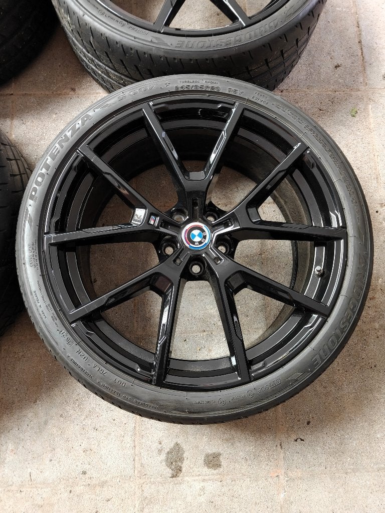 Originele zwarte 20 inch BMW 728M velgen, Auto-onderdelen, Banden en Velgen, Ophalen, Gebruikt, 275 mm, Banden en Velgen