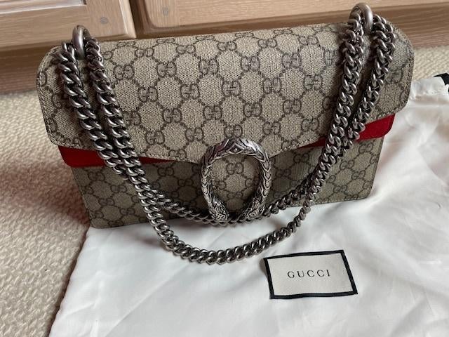 SAC GUCCI (avec facture), Enlèvement, Comme neuf, Rouge, Cuir