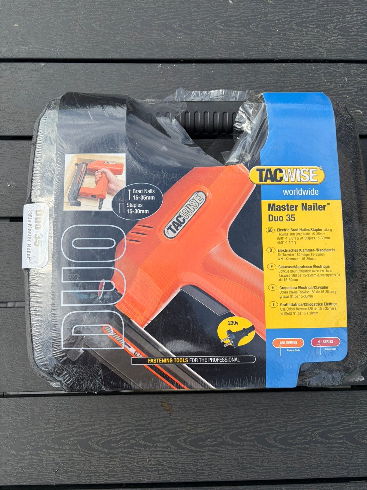 Tacwise master nailer duo 35 nieuw!, Enlèvement ou Envoi, Comme neuf
