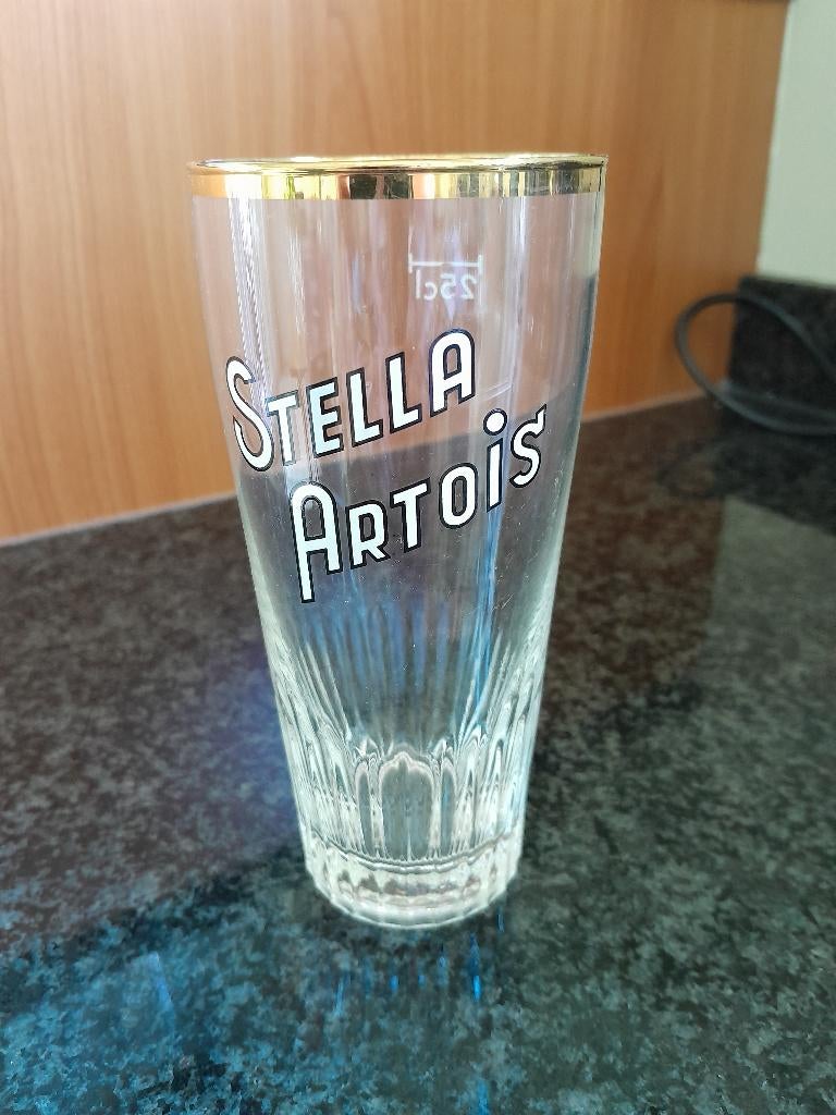 Bierglazen Stella, Ophalen, Gebruikt, Bierglas