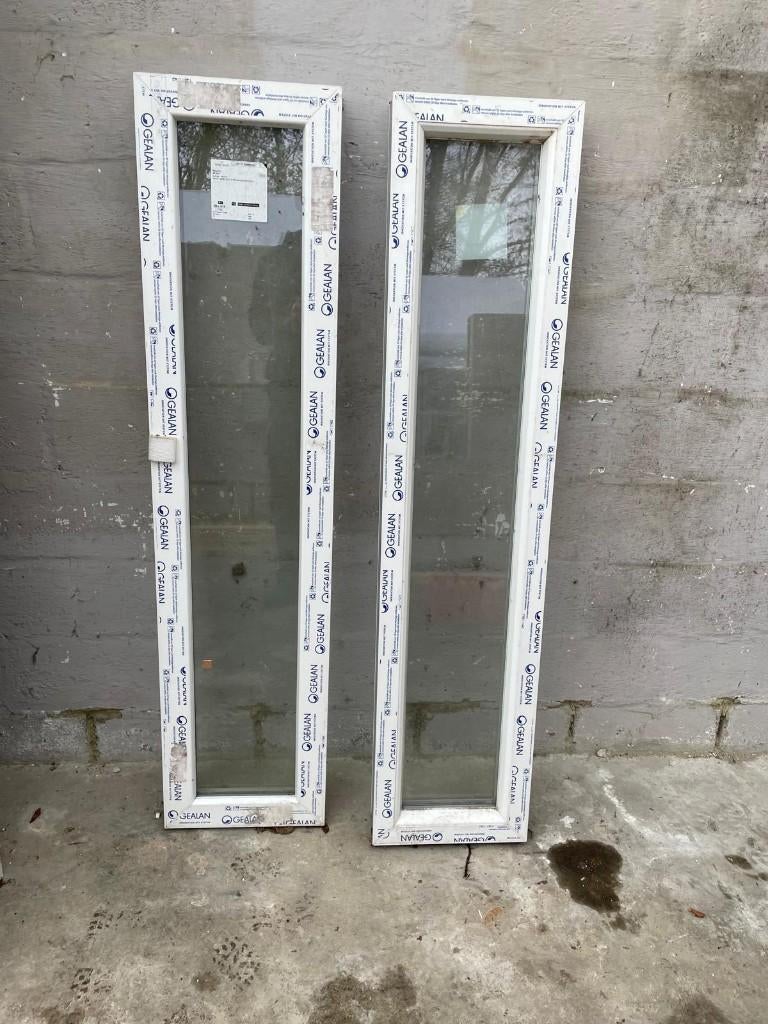 1 x PVC Raam, Ophalen, Gevelraam of Ruit, Minder dan 80 cm, 120 tot 160 cm