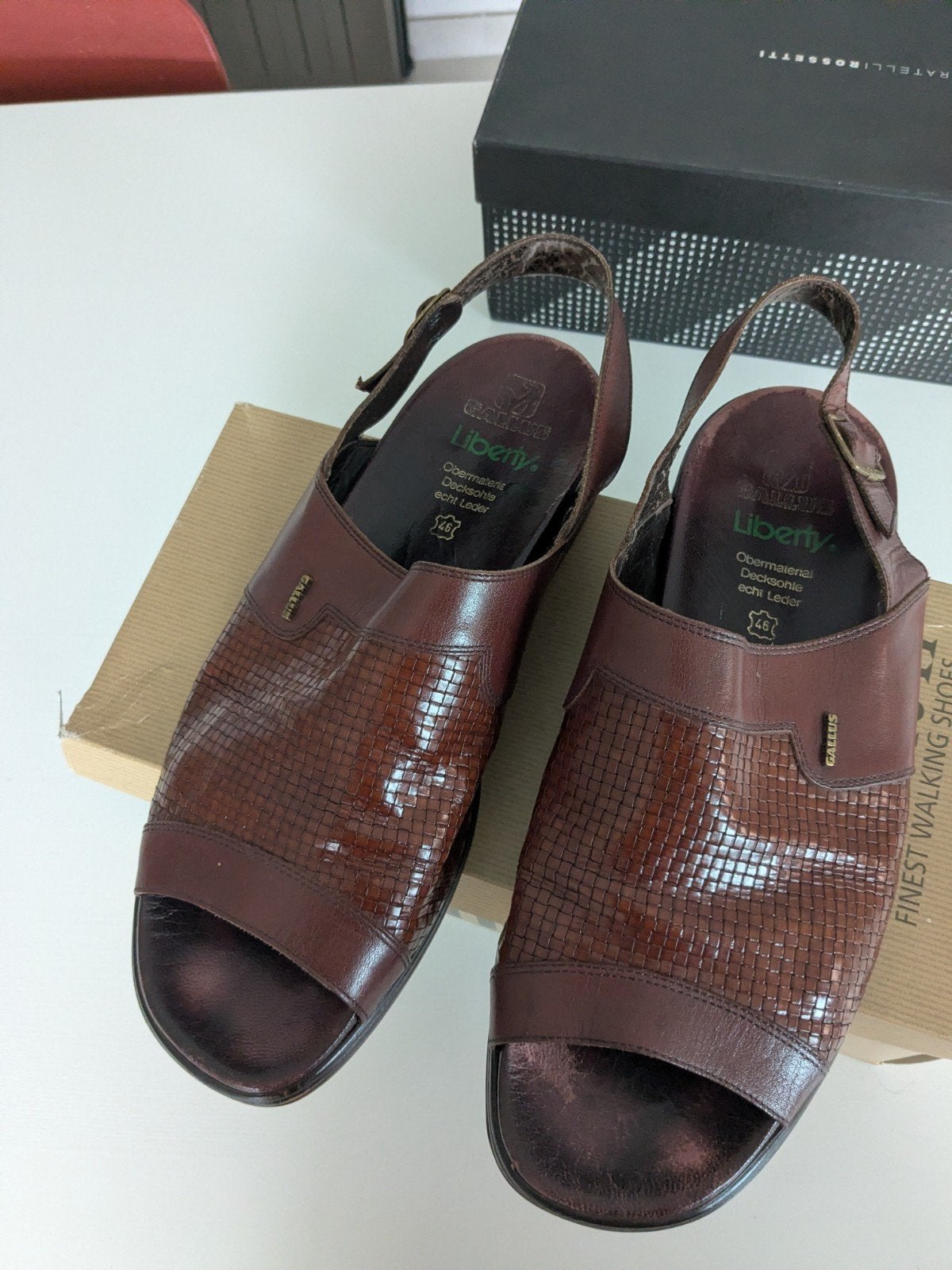 Sandalen, heren. maat 46, Kleding | Heren, Gedragen, Ophalen, Sandalen, Bruin