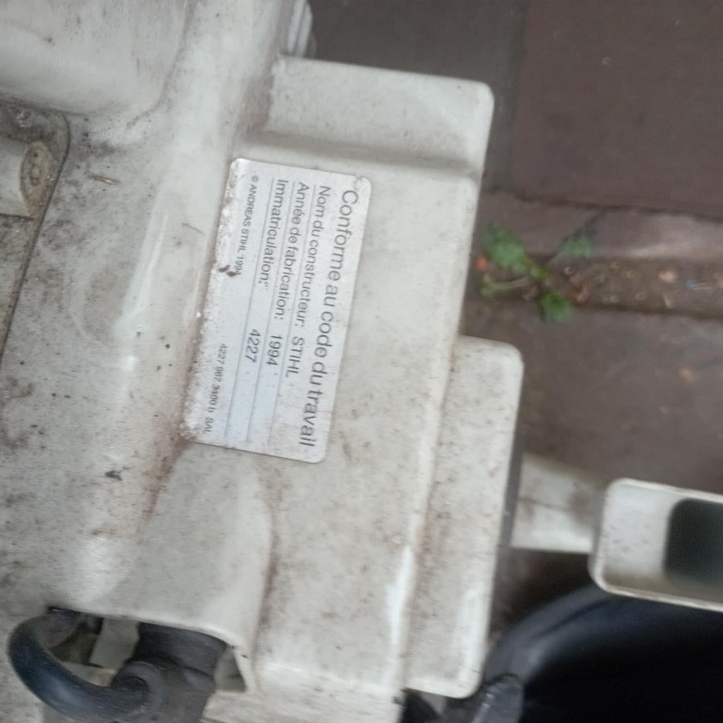 Bladblazer voor onderdelen, Jardin & Terrasse, Souffleurs de feuilles, Stihl, Porté à la main, Enlèvement, Utilisé