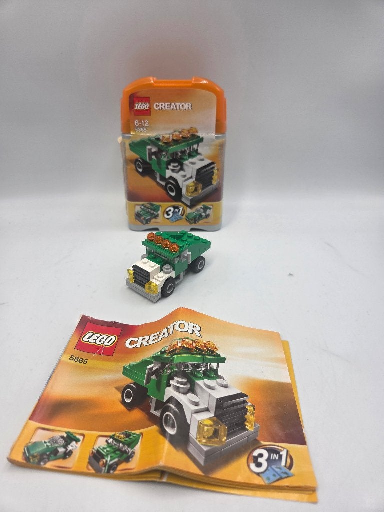 Mini-tombereau Lego Creator 5865, Enlèvement ou Envoi, Lego, Ensemble complet, Comme neuf
