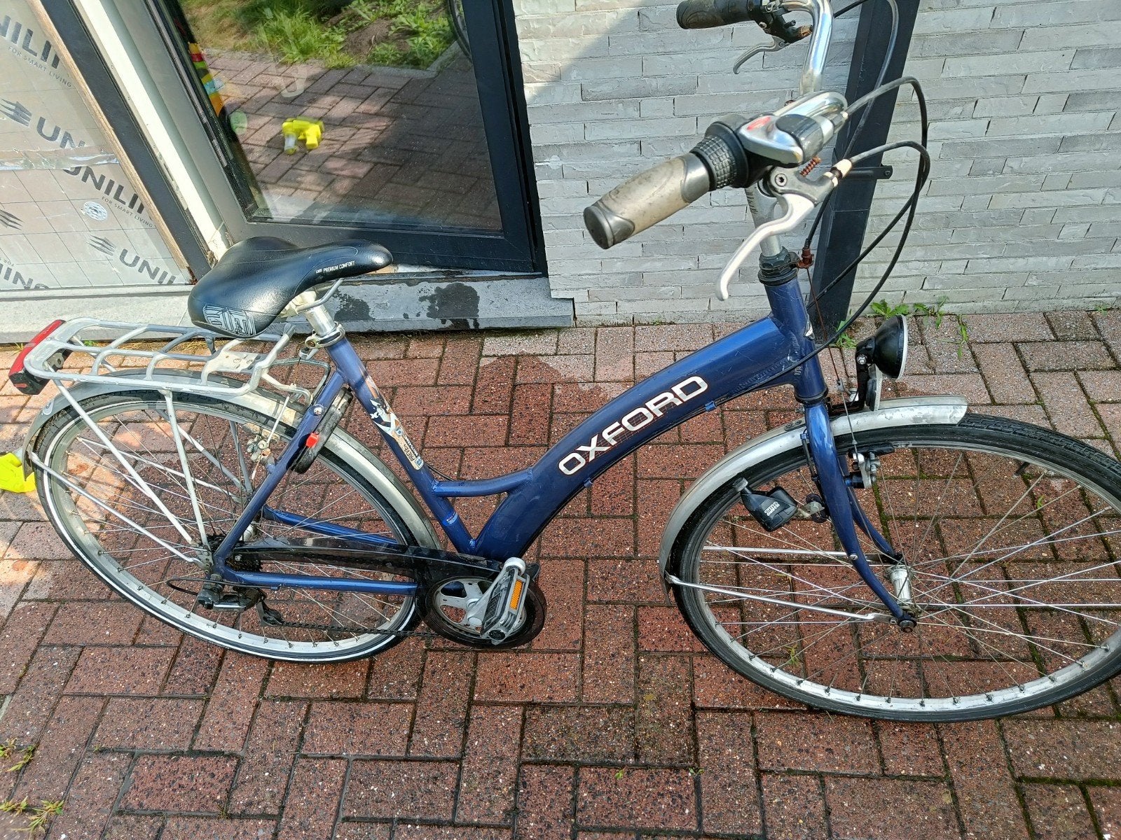 dames/meisjesfiets, Fietsen en Brommers, Minder dan 10 versnellingen, Gebruikt, Velgrem, Ophalen