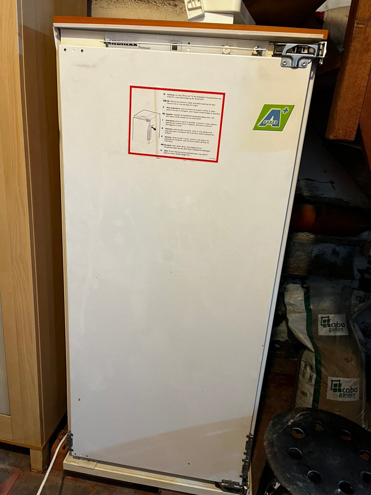 Inbouwkoelkast Liebherr 230L, Elektronische apparatuur, Koelkasten en IJskasten, Ophalen, 120 tot 140 cm, 200 liter of meer, 45 tot 60 cm
