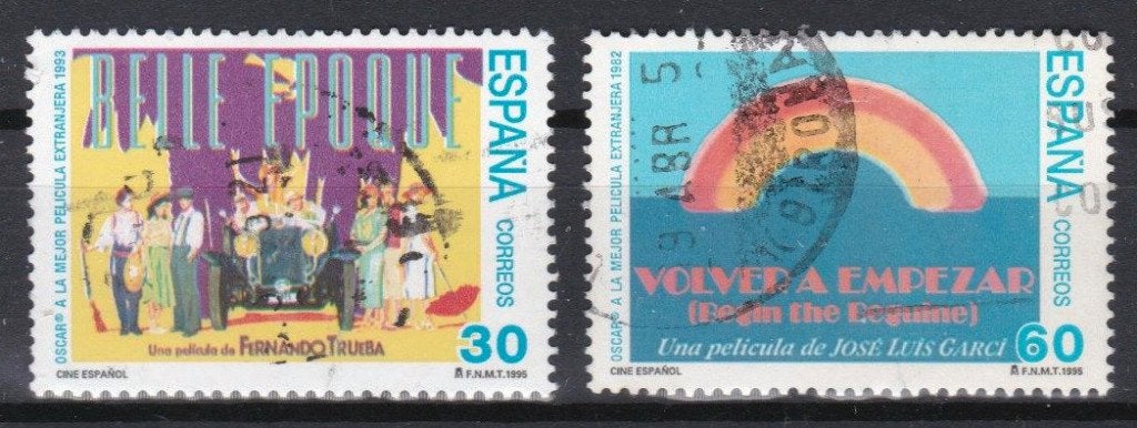Espagne 1995 - nr 3195 - 3196, Timbres & Monnaies, Timbres | Europe | Espagne, Envoi, Affranchi