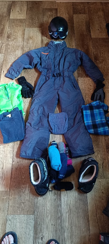 Ski kleding 11-13 jaar, Ophalen, Zo goed als nieuw, Ski, Kleding