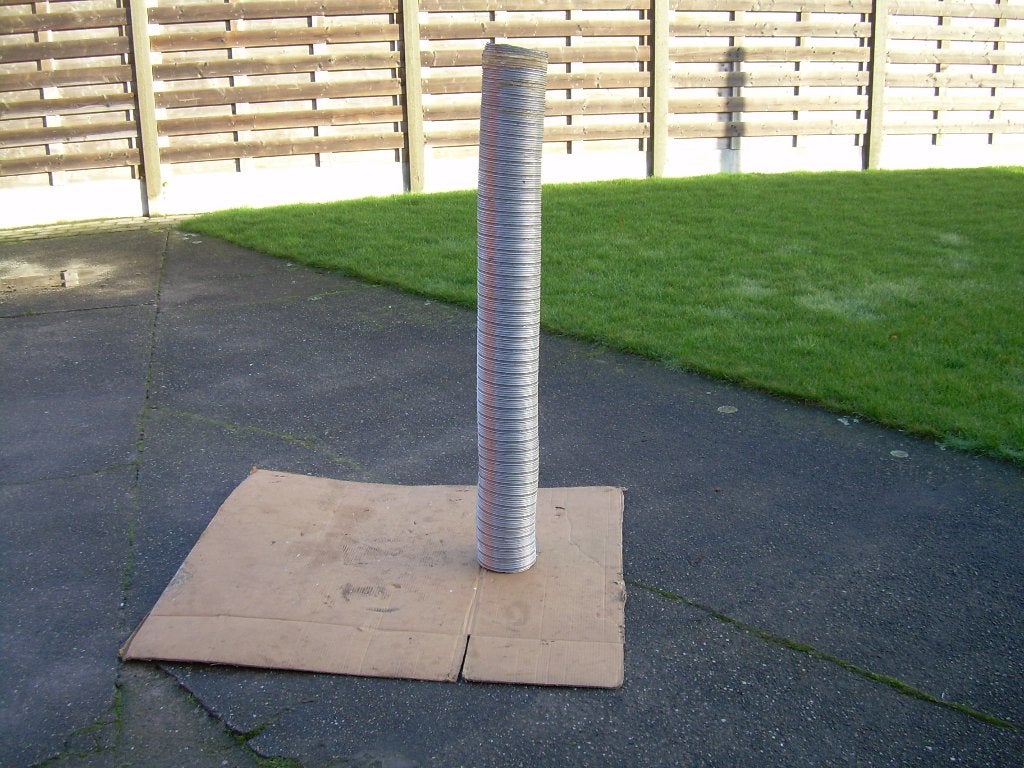 nieuwe inox schouwe flexibel 150mm, 50cm schouwbuis 80-125, Ophalen, Nieuw