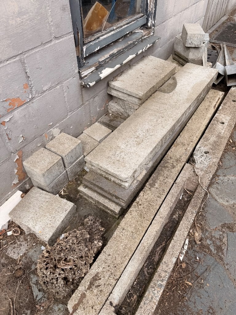 Gratis stenen, Tuin en Terras, Bielzen en Borduren, Ophalen