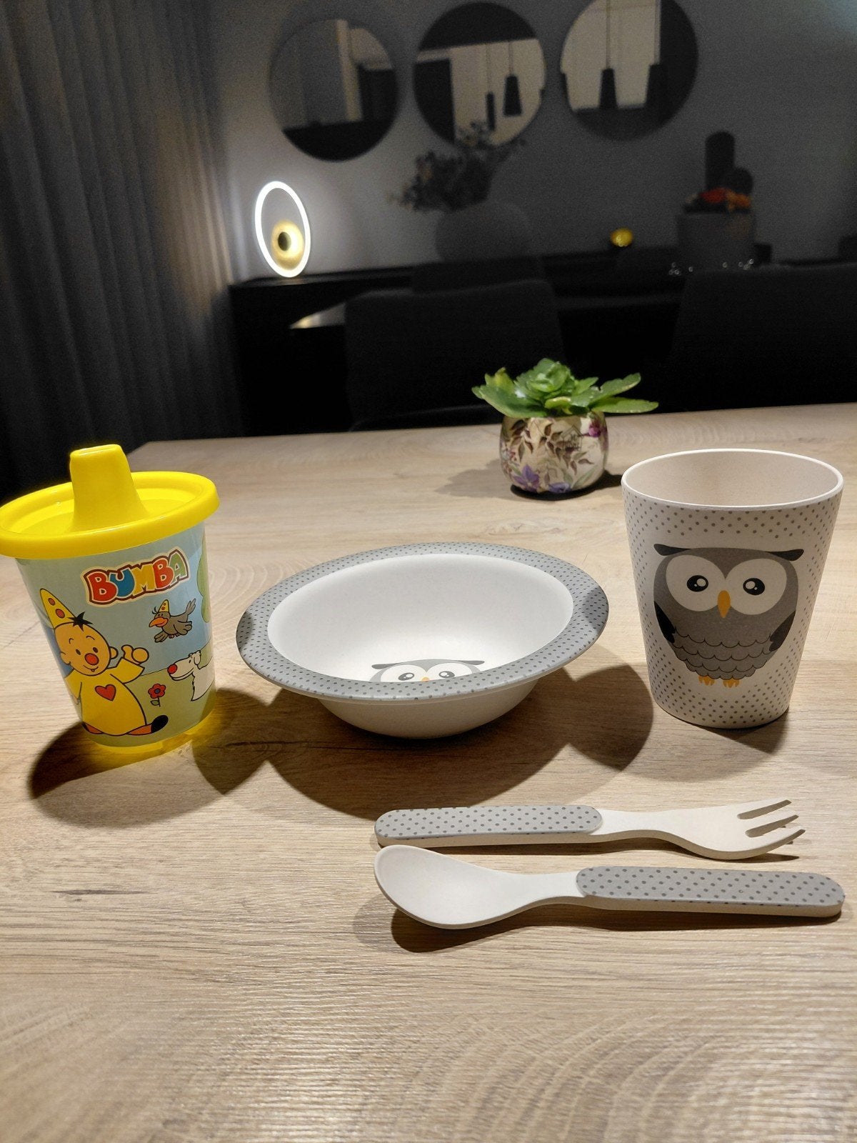 eetsetje peuter, Kinderen en Baby's, Ophalen, Zo goed als nieuw