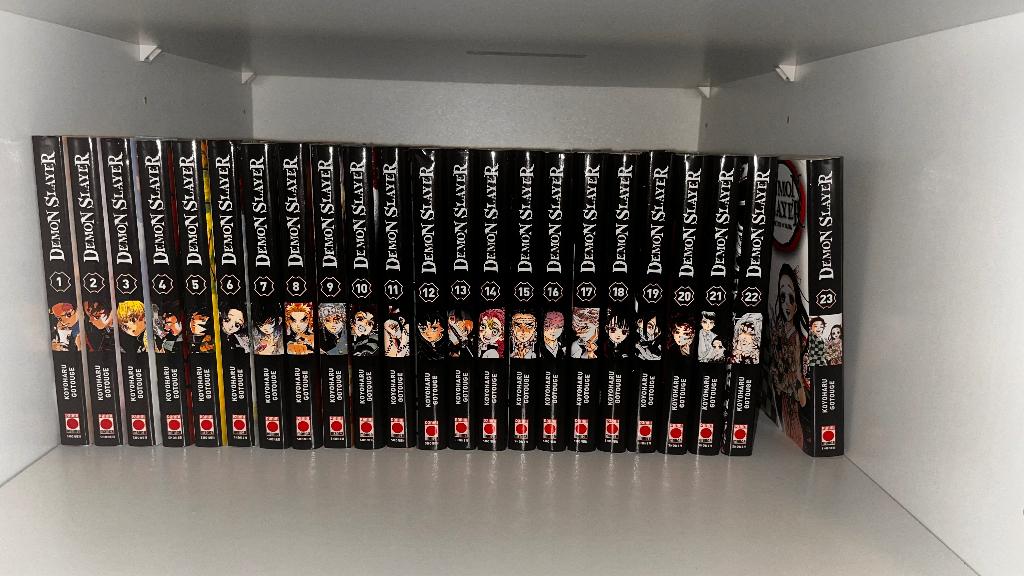 Demon Slayer - 23 tomes manga complet / Kimetsu no Yaiba lot, Livres, Enlèvement ou Envoi, Série complète ou Série, Comme neuf