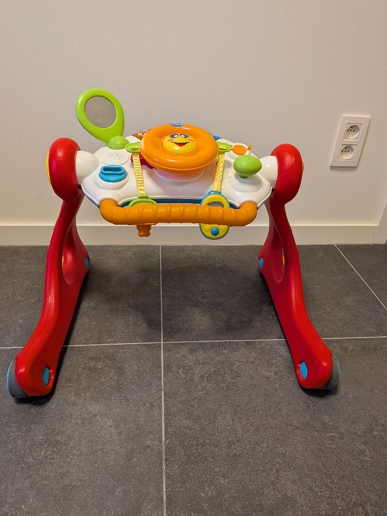 chicco 4 in 1 grow and walk babygym 3-36 m, Ophalen, Zo goed als nieuw, Babygym, Met licht