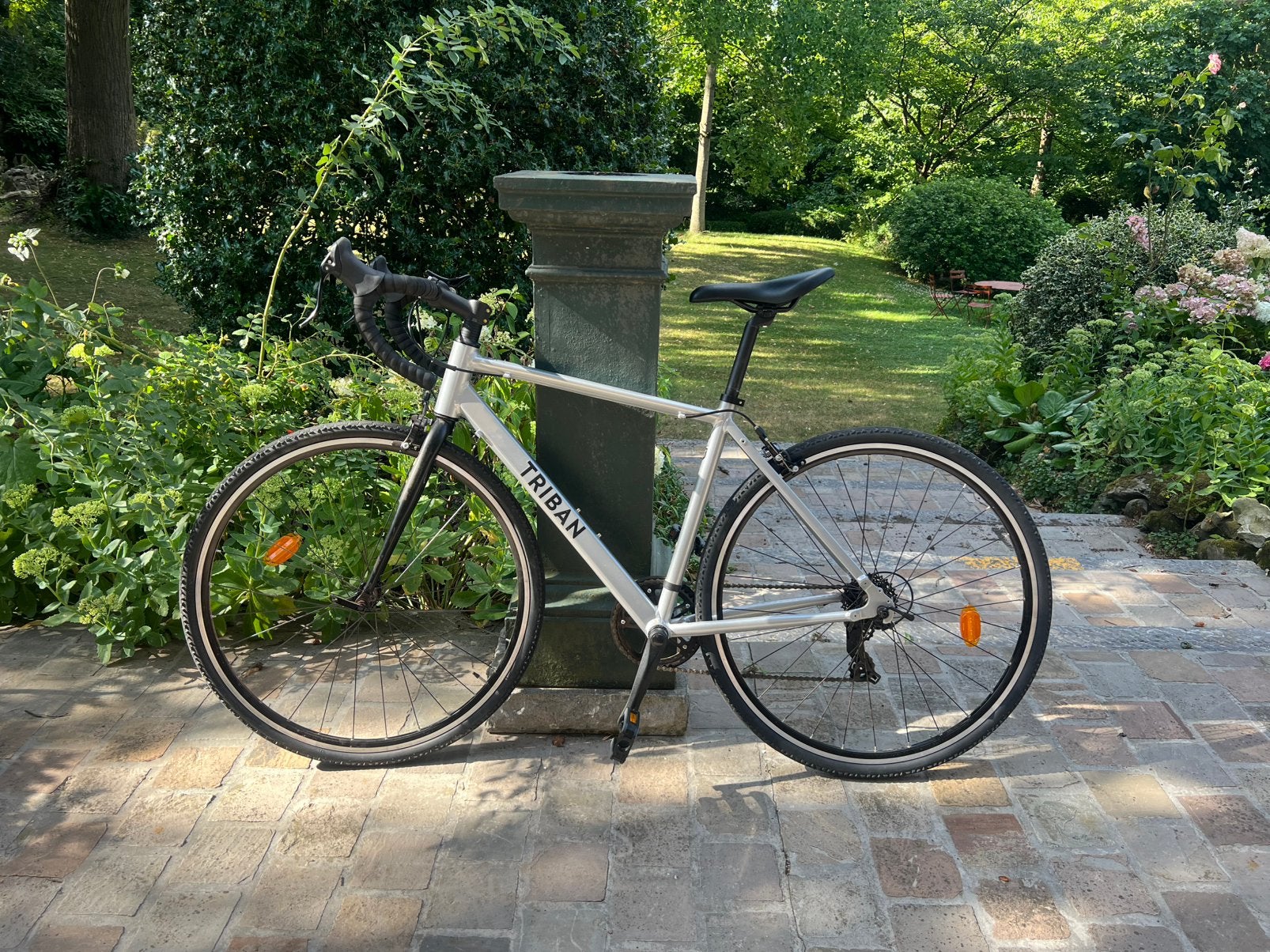 Fiets Triban RC 100, Gebruikt, Velgrem, 49 tot 53 cm, Ophalen