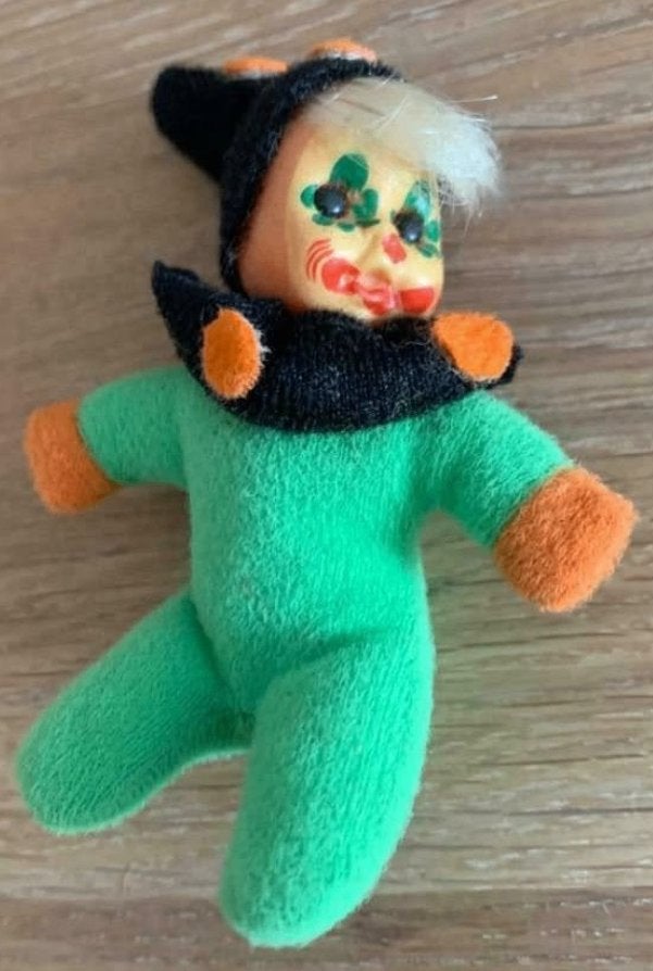 Vintage El Greco Luciferpopje – Clown Jaren 70, Ophalen of Verzenden, Gebruikt