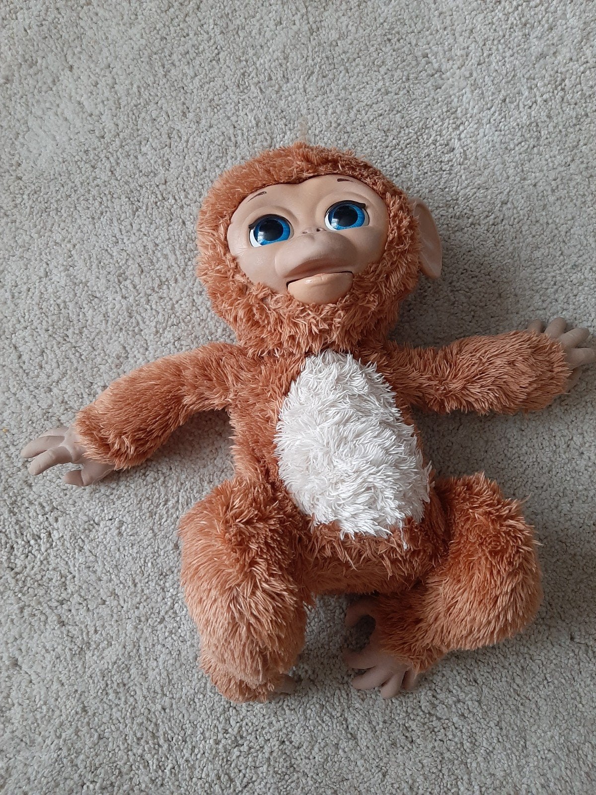 Aapje, maakt geluidjes, Kinderen en Baby's, Speelgoed | Knuffels en Pluche, Ophalen of Verzenden