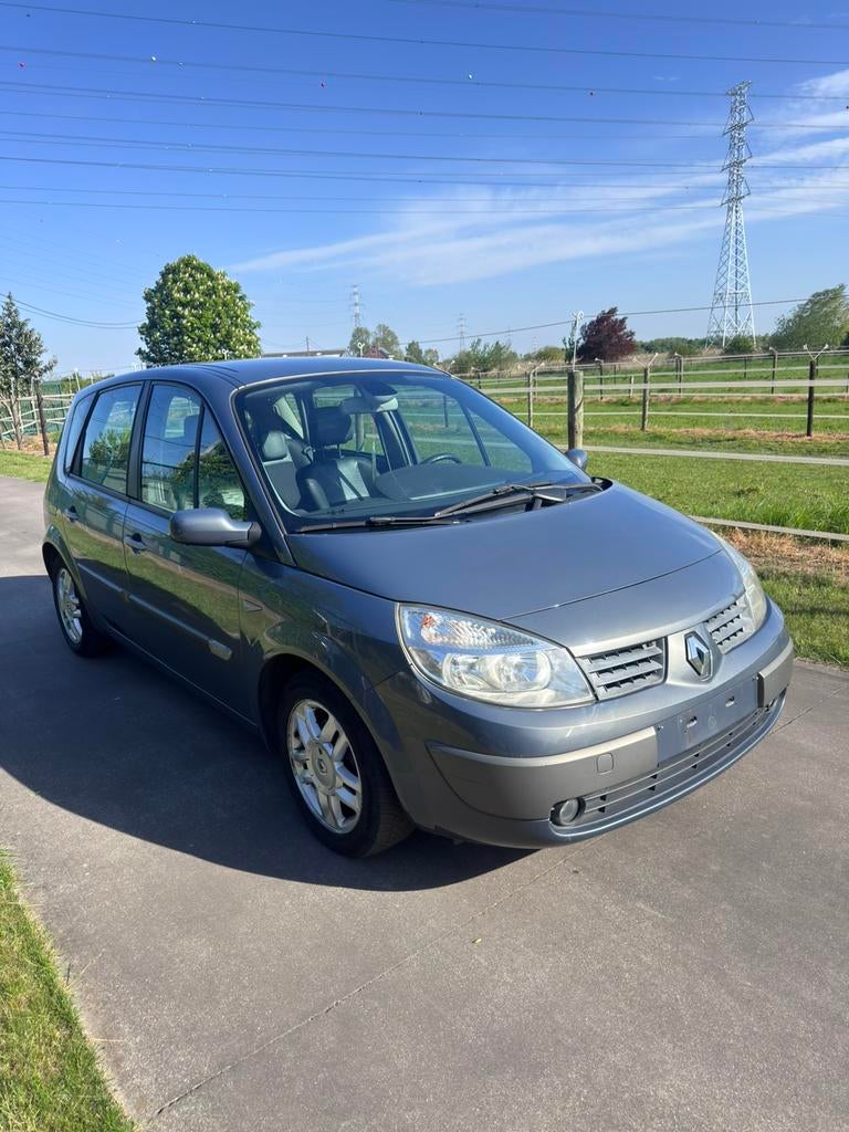 Renault Megane Scenic 1.5 DCI met keuring voor verkoop 1950e, Achat, Boîte manuelle, Entretenue par le concessionnaire, Noir