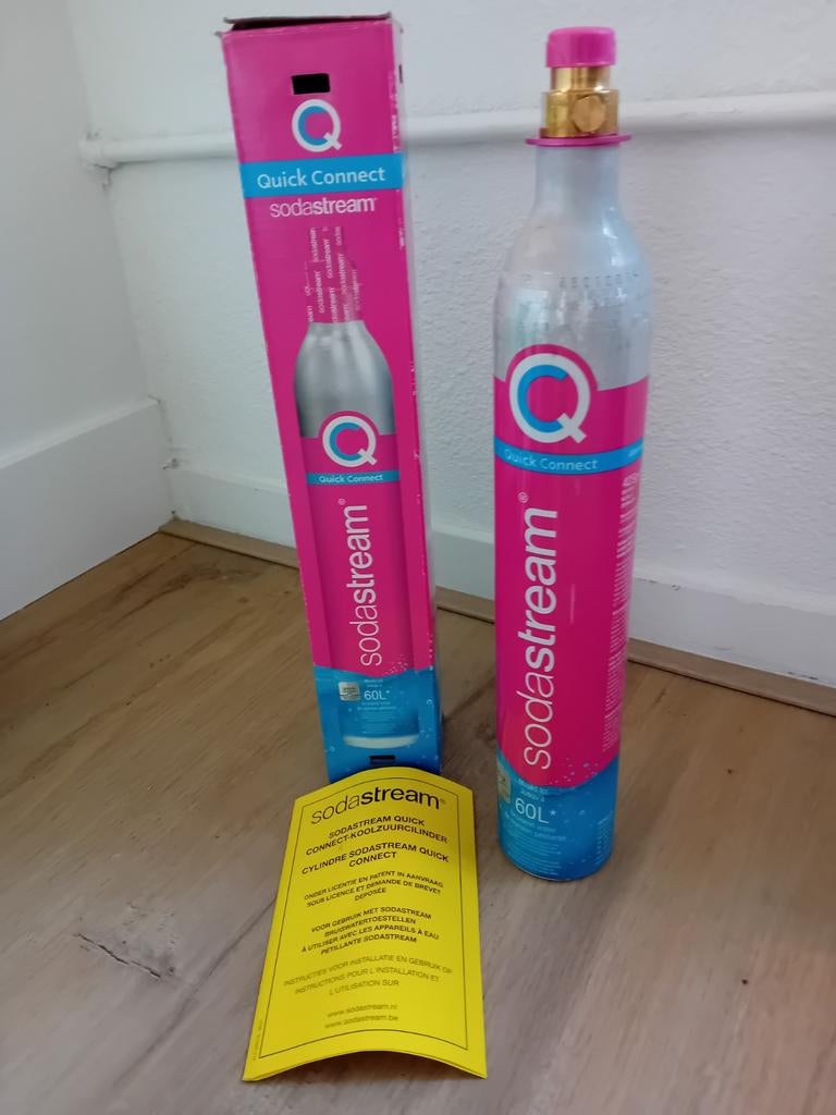 Quick connect sodastream cilinder.vol, Ophalen, Zo goed als nieuw