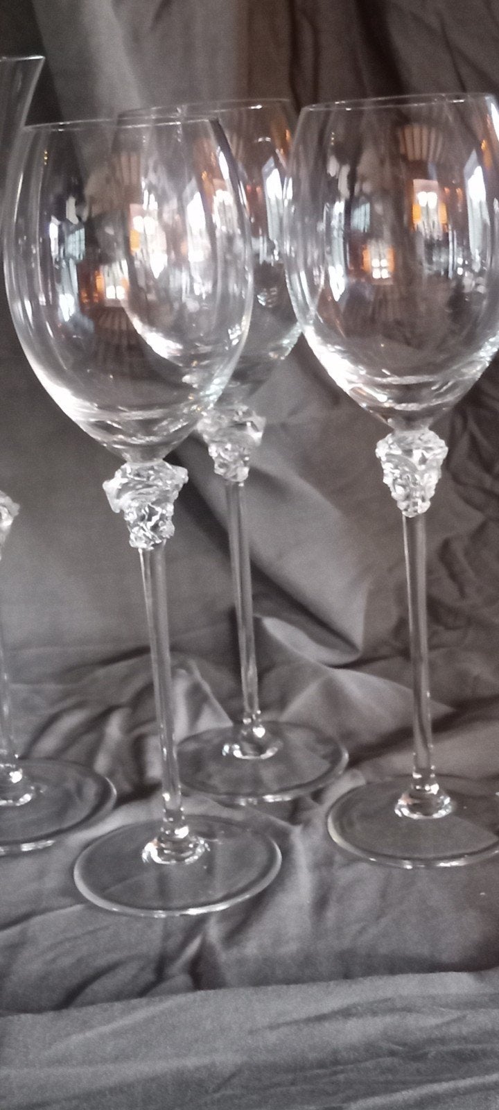 verres à champagne et à vin rosenthal/ design Versace, Enlèvement ou Envoi, Comme neuf, Autres types