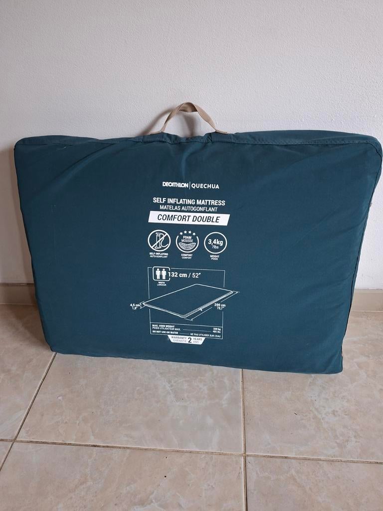 Zelf opblaasbare matrass, Ophalen