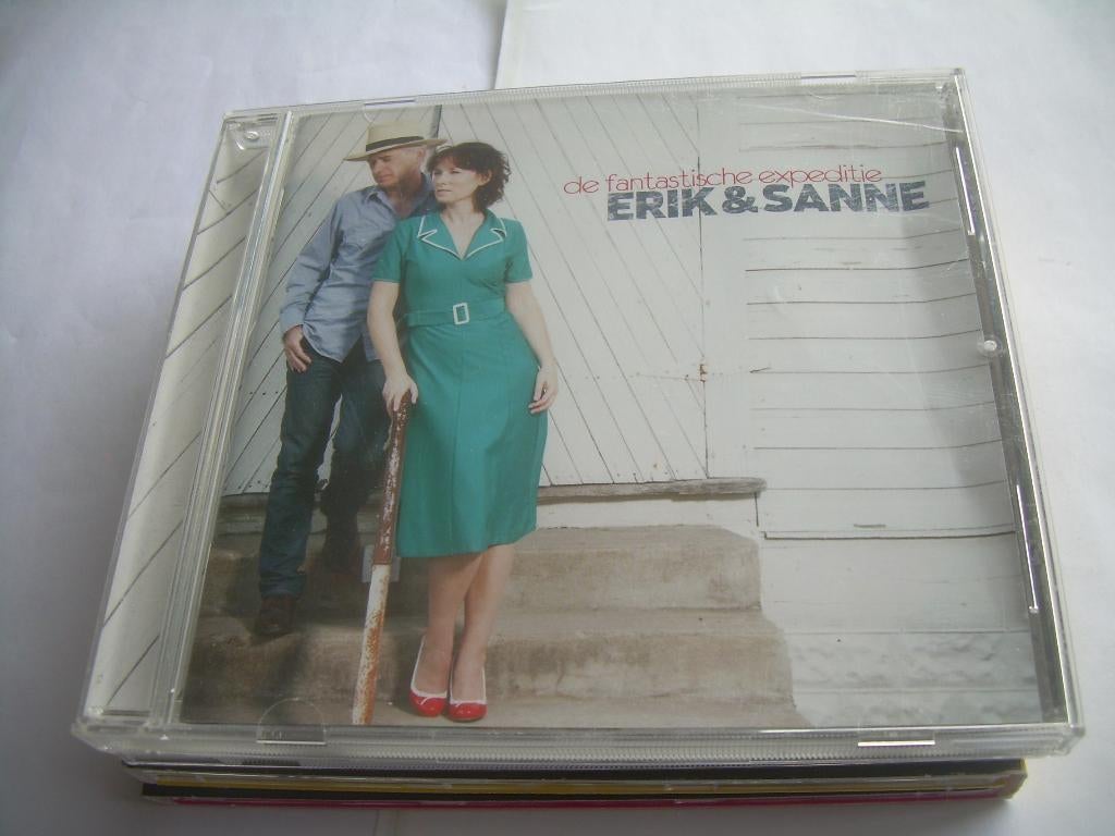 CD - ERIK & SANNE - DE FANTATISCHE EXPEDITIE, CD & DVD, CD | Néerlandophone, Enlèvement ou Envoi, Comme neuf, Chanson réaliste ou Smartlap