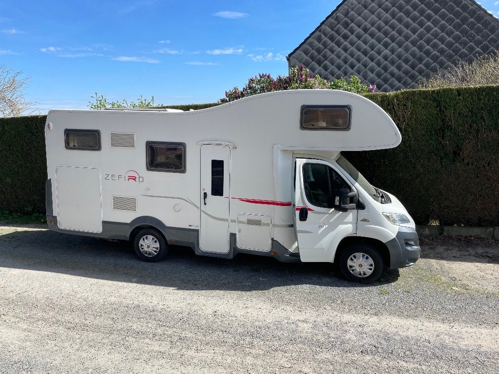 mobilhome 6 pers, Ringverwarming, Fiat, Douche, Particulier