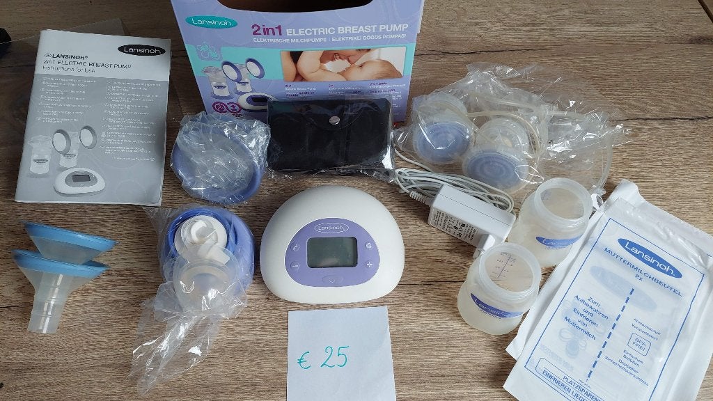 Kolfset Lansinoh, Kinderen en Baby's, Ophalen, Overige merken, Borstkolf, Gebruikt