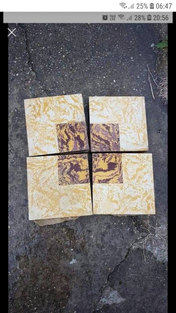 Oude vloertegels, Moins de 20 cm, Carrelage de sol, Enlèvement, Utilisé