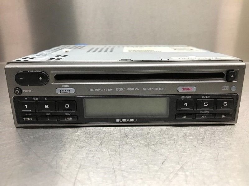 CD SPELER Subaru Forester (SG) (01-2002/05-2008), Gebruikt, Subaru