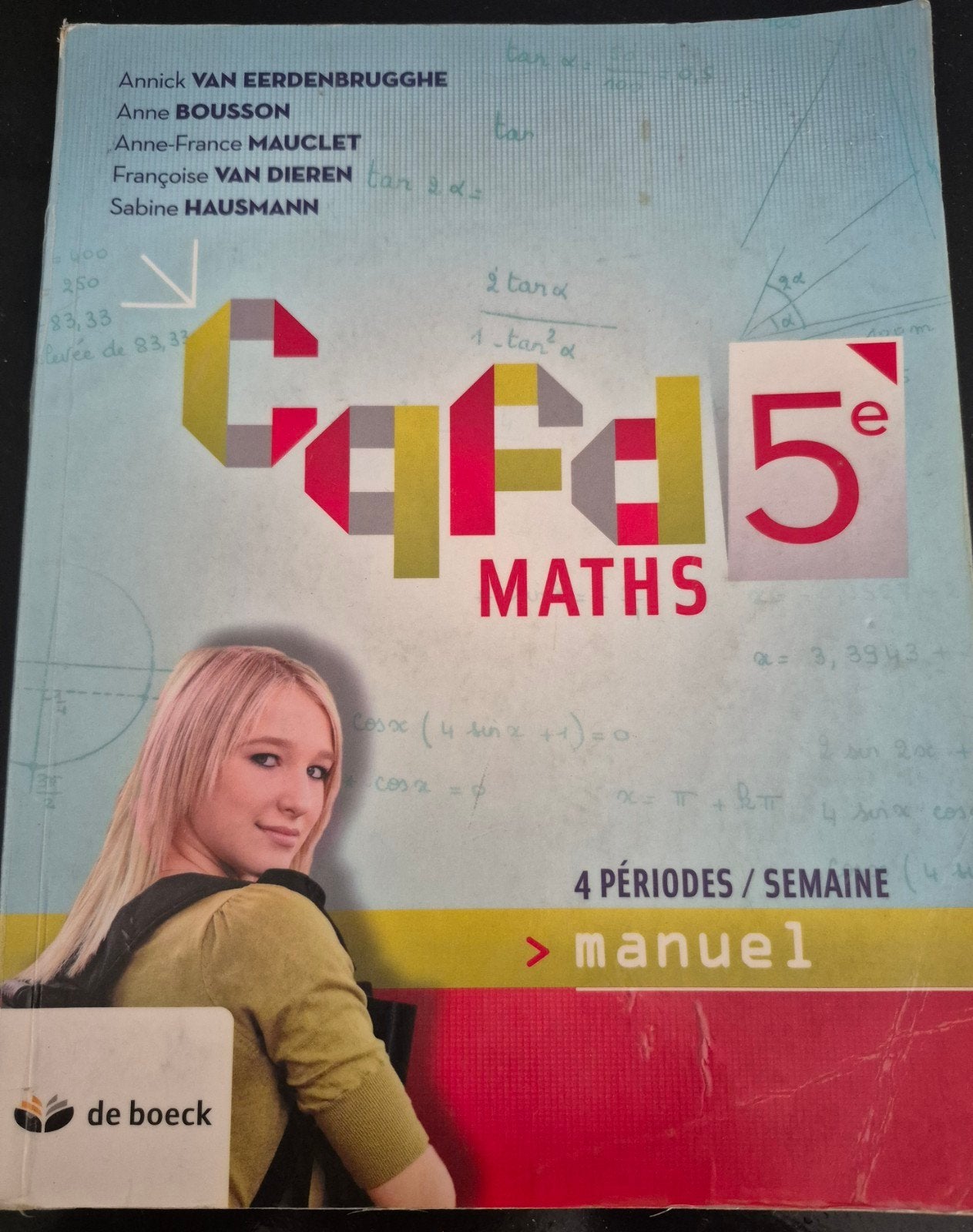 Cqfd 5 math 4 périodes/semaine, Enlèvement