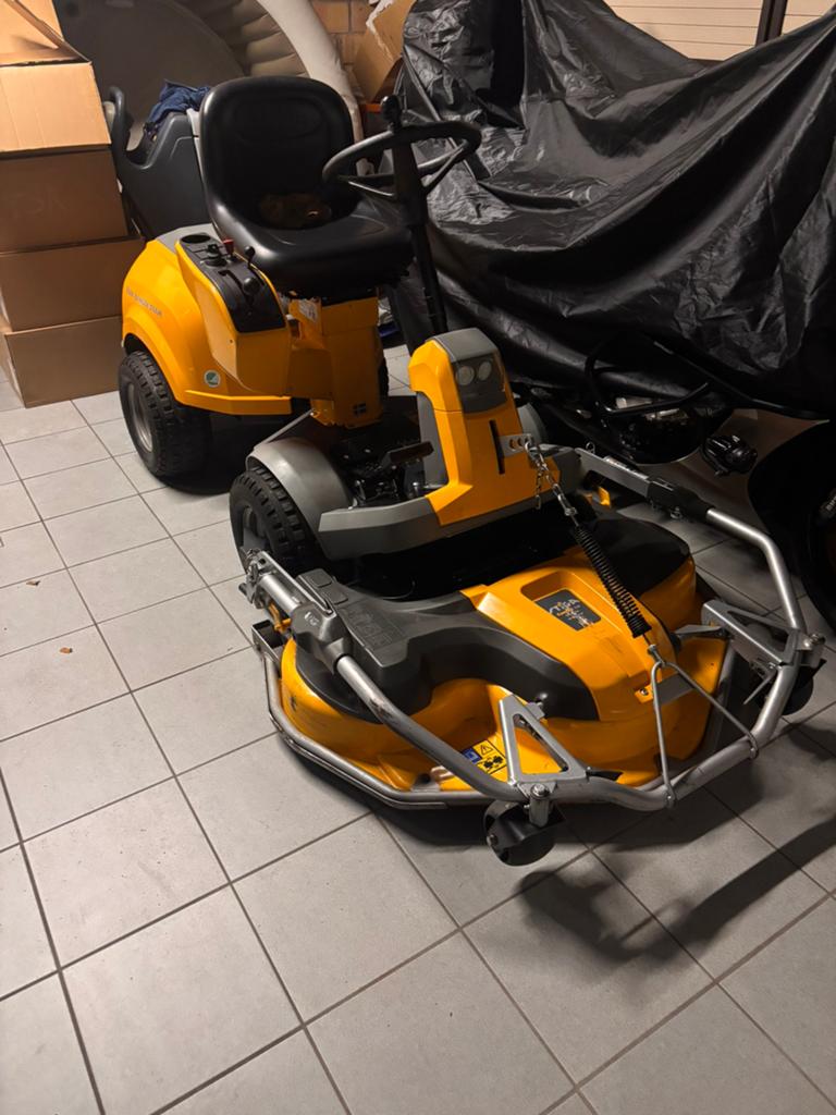 Zitmaaier stiga park ranger SVAN Honda, Enlèvement