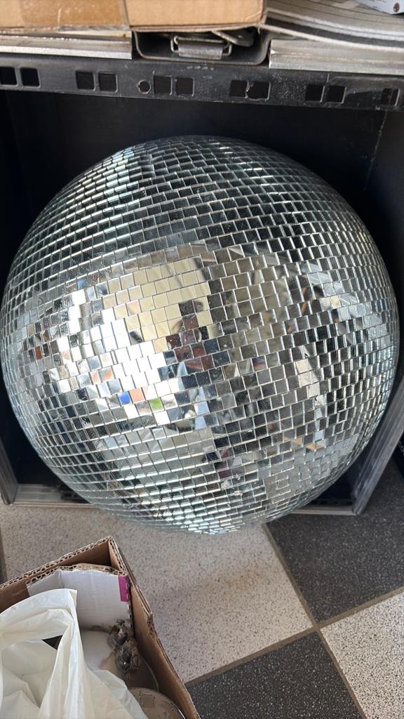 Boule disco, Muziek en Instrumenten, Licht en Laser, Ophalen of Verzenden, Zo goed als nieuw