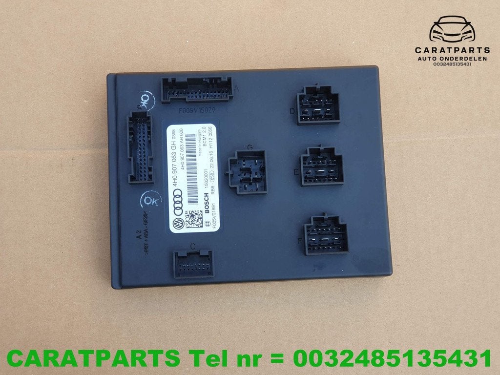 4H0907063GH 4H0907063AH Appareil de commande de transmission, AUDI AG, Auto-Union-Strasse 1
85045  Ingolstadt, DE, Audi, Utilisé