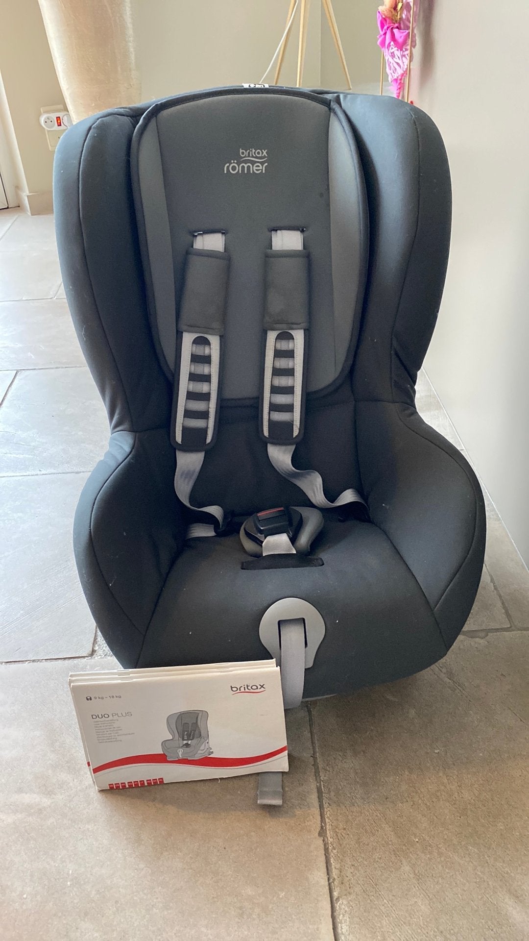 Britax romer duo plus autostoel 9-18 kg, Enfants & Bébés, Enlèvement, Comme neuf, Romer