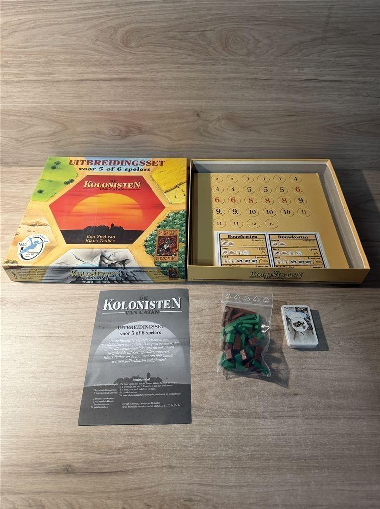 kolonisten van catan 5-6 speler uitbreiding hout - s6673, Hobby en Vrije tijd, Verzenden, Zo goed als nieuw