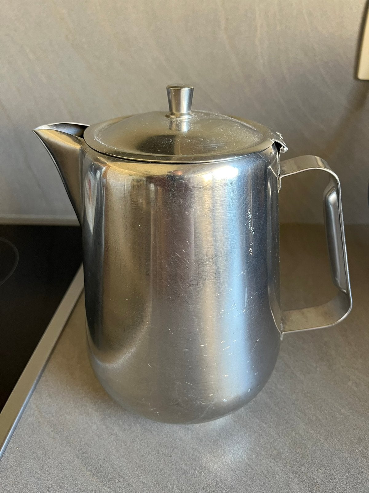 Koffie pot NSN zwitsers voor slow koffie, Enlèvement, Comme neuf, Inox