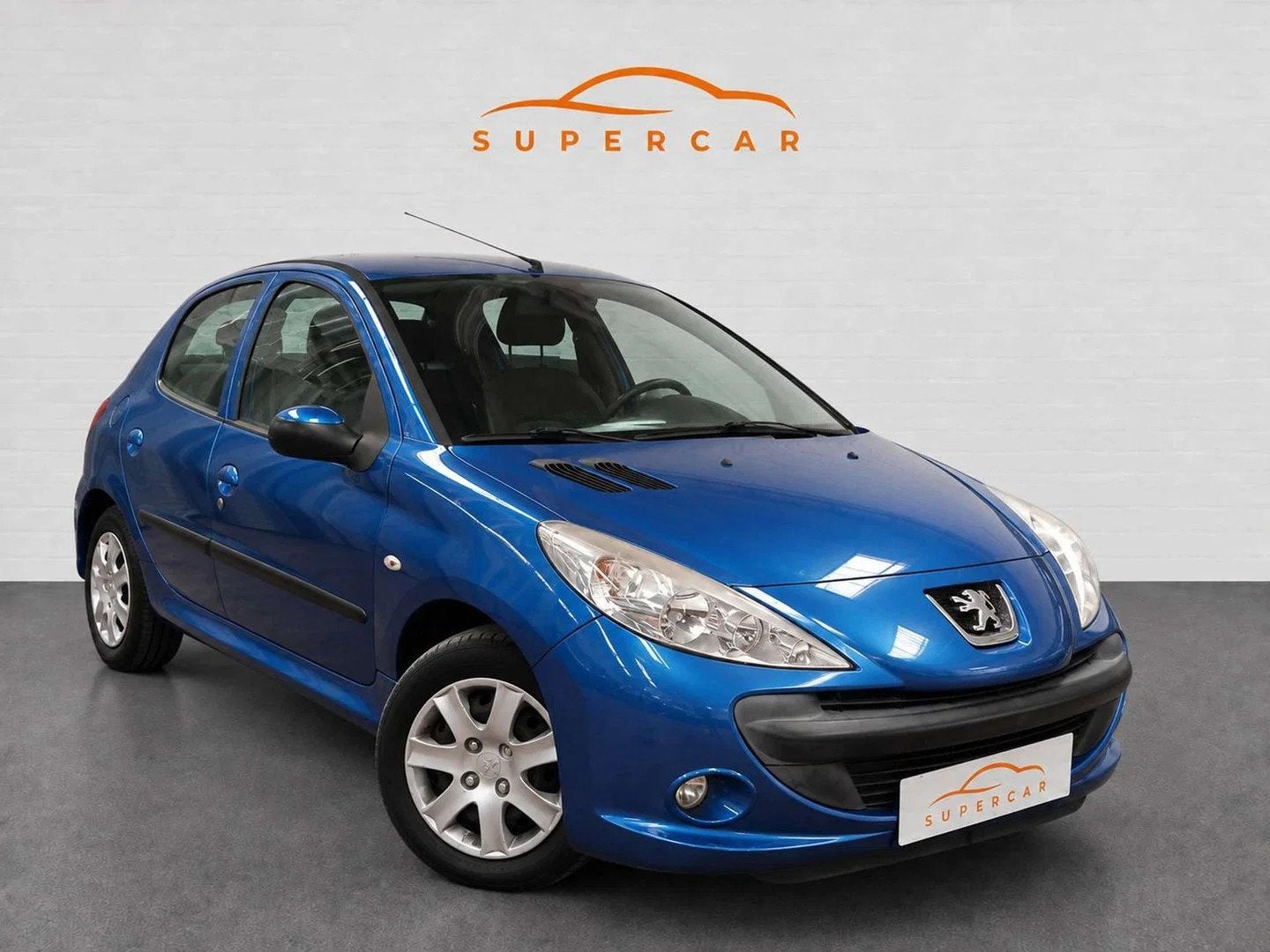 Peugeot 206 206 1.4i * DISTRIBUTION + GRAND ENTRETIEN EFFECT, Auto's, Elektrische ramen, Stof, Zwart, 4 cilinders