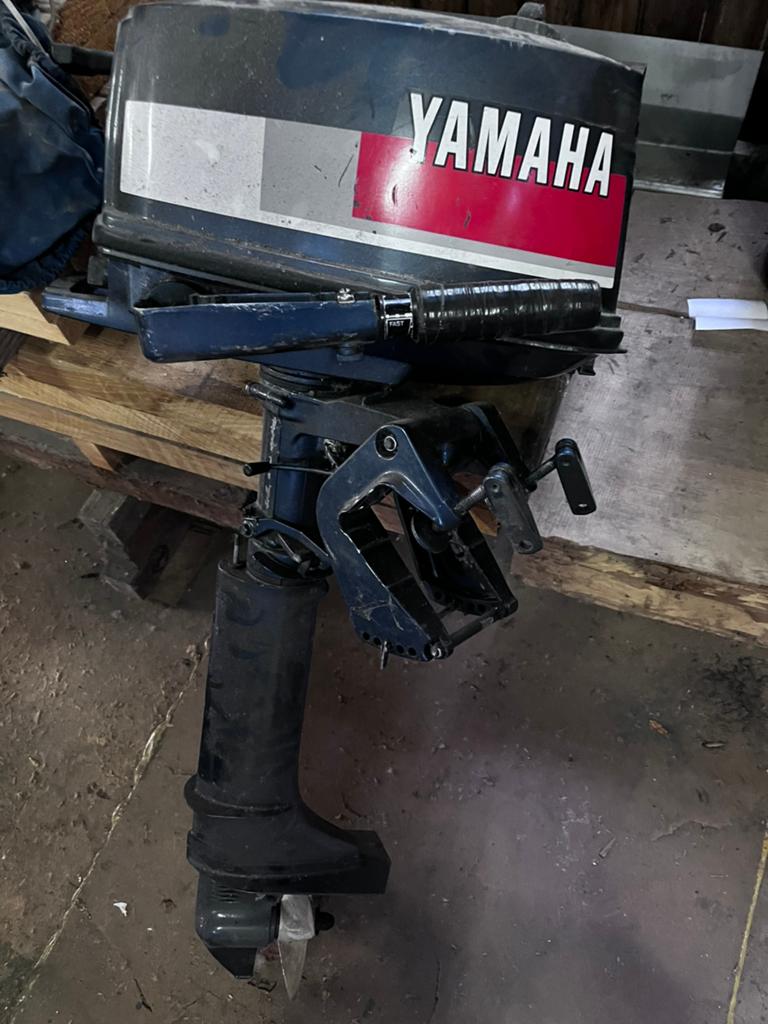 Yamaha 4 pk 2-takt buitenboordmotor, Watersport en Boten, Ophalen, Gebruikt