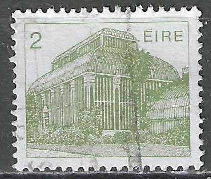 Irlande 1983 - Yvert 512 - Jardin de Dublin - 2 p. (ST), Envoi, Affranchi