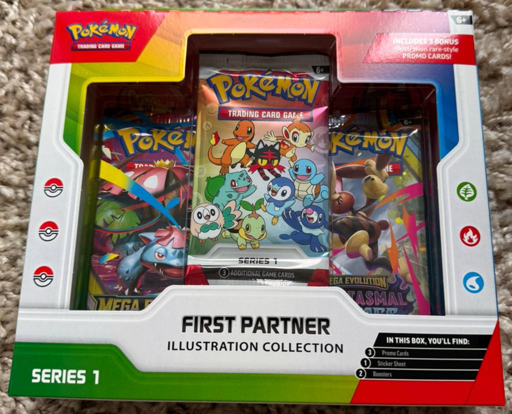 Pokemon first partner illustration collection series 1, Envoi, Comme neuf