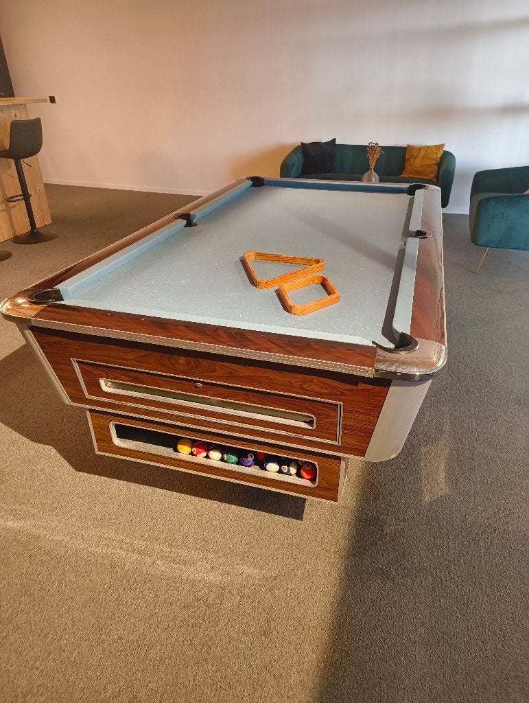 Pooltafel, biljard, jaren 70 goede staat, 6feet, Ophalen, Gebruikt, Pooltafel