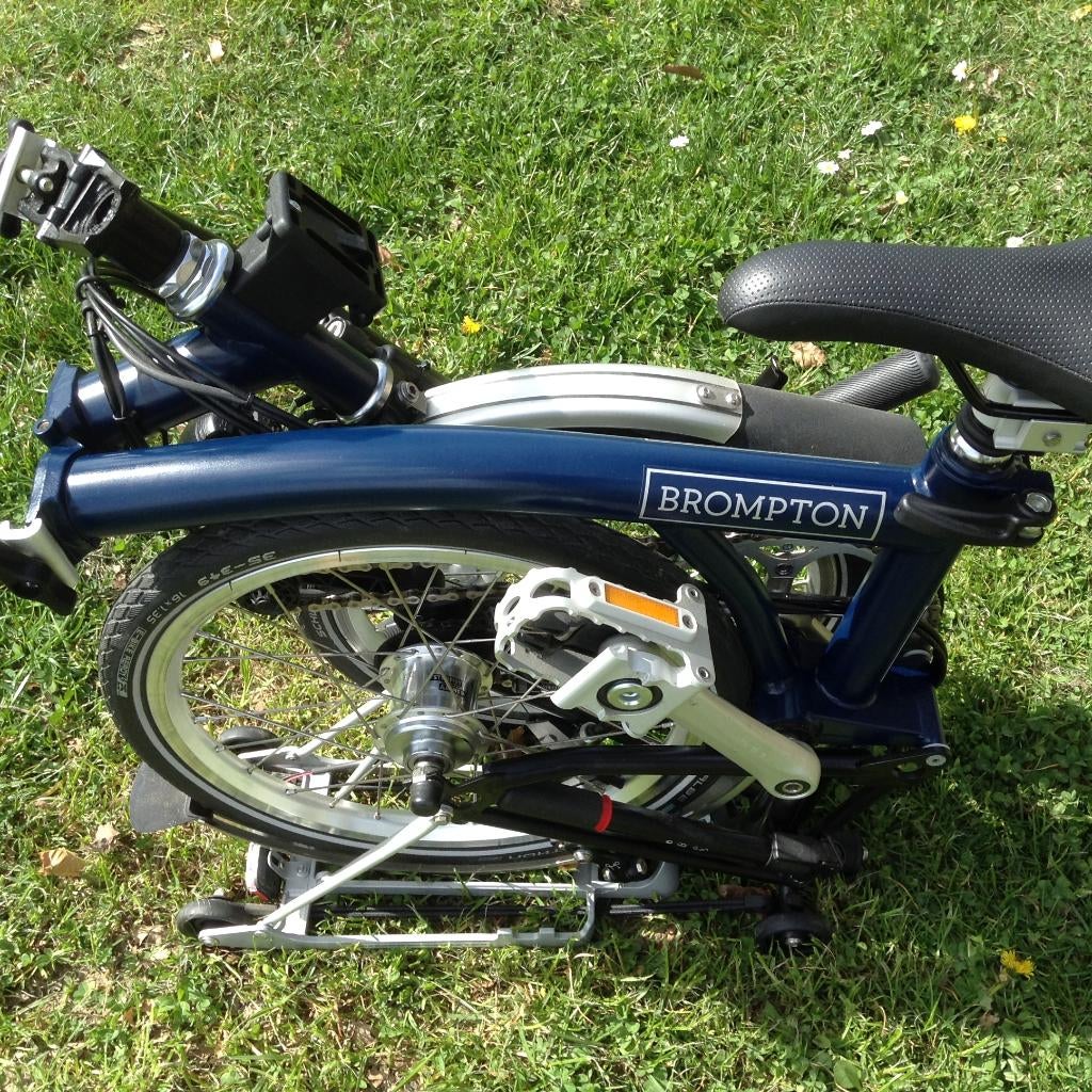 Brompton HRN6, Fietsen en Brommers, Ophalen, Brompton, Velgrem, 14 tot 16 inch