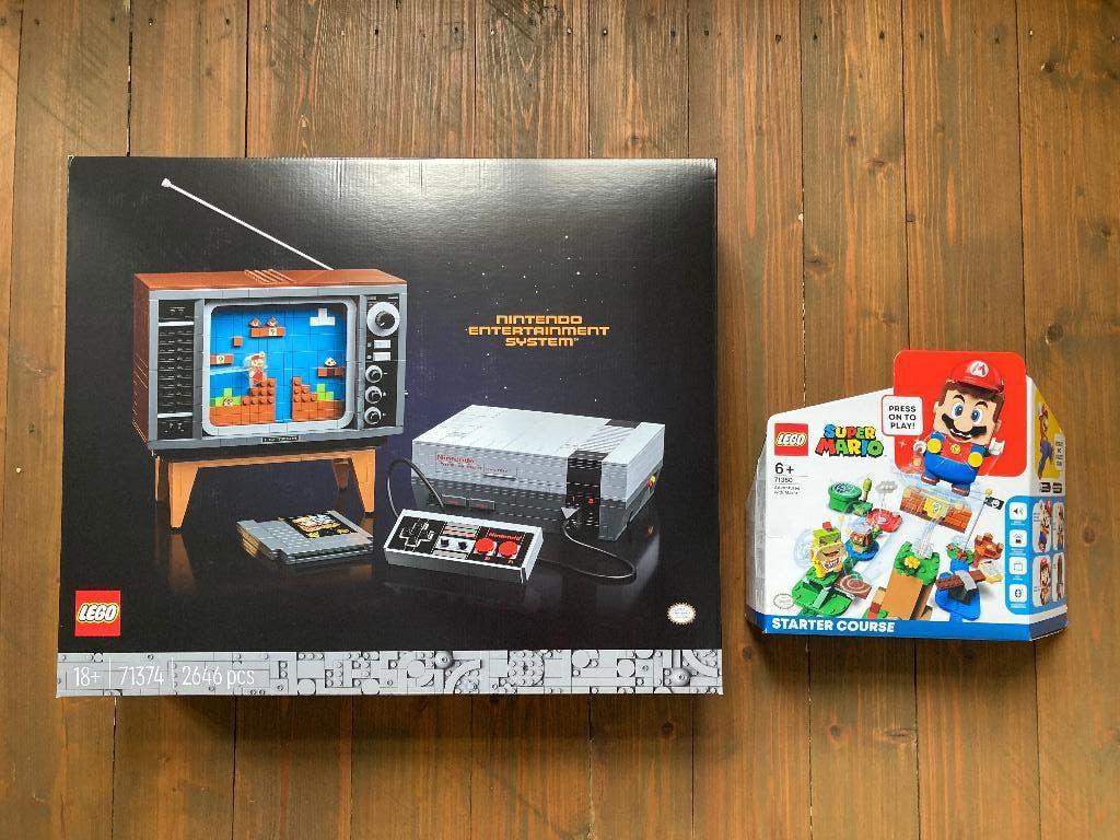LEGO 71374 Nintendo met gratis 71360 Super Mario Starter set, Lego, Ophalen of Verzenden, Complete set, Compleet