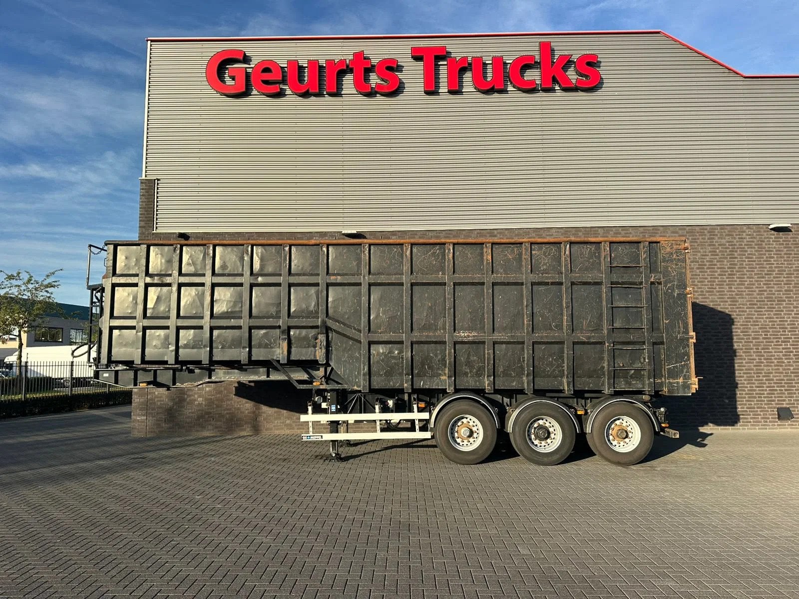 GS 0-180-2700 K 3 ASSER SCHROOT-KIPPER (bj 2005), Autos, Achat, Autres carburants, Remorques et Semi-remorques, TVA déductible