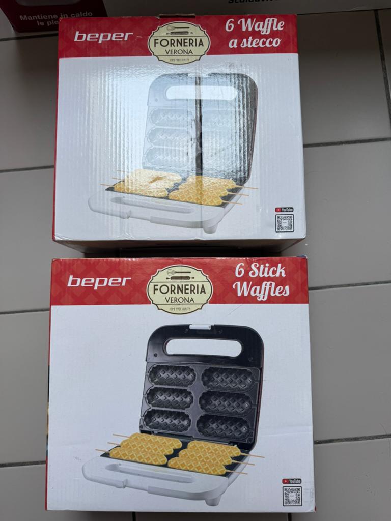 2 nieuwe wafelijzers, Ophalen of Verzenden, Zo goed als nieuw