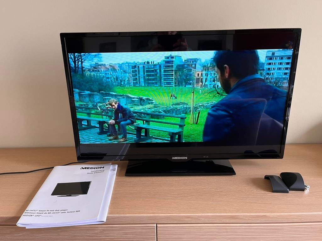 Smart tv met dvd-speler, Ophalen, Zo goed als nieuw, LCD, Smart TV